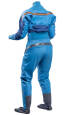Palm Fuse Action Suit Ladies Rear Zip