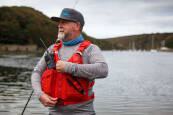 PFD With Large Packets For Kayak Fishing