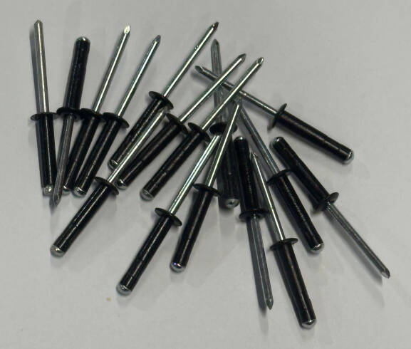 Pop Rivets for Canoe Outfitting and replacement parts such as gunnels and deck ends