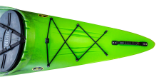 Viking Profish 400 Bow Deck, with bungees and rod groves