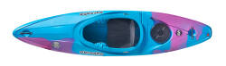 Pyranha Crossover Kayak the Ion in Blue and Purple