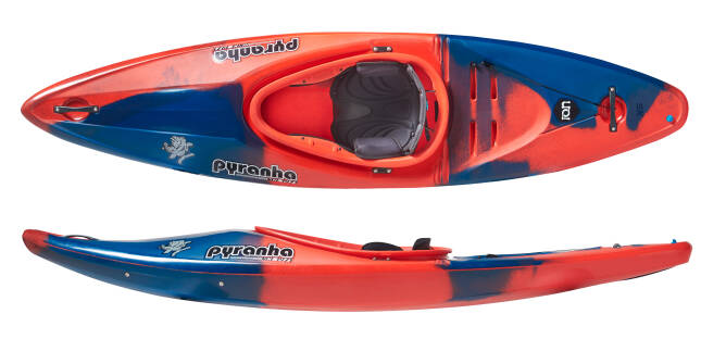 Pyranha Ion XS, stable general purpose crossover kayak
