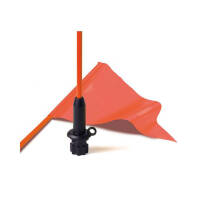 Railblaza Safety Flag a classic hi viz whip and pennant 