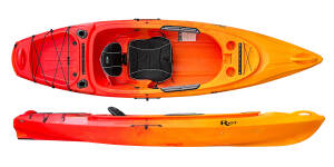 Riot Bayside 10, open cockpit touring kayak