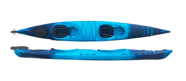 Tandem Closed Cockpit Touring Kayak