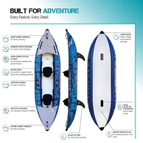 Dropstitch Inflatable Kayak Package UK