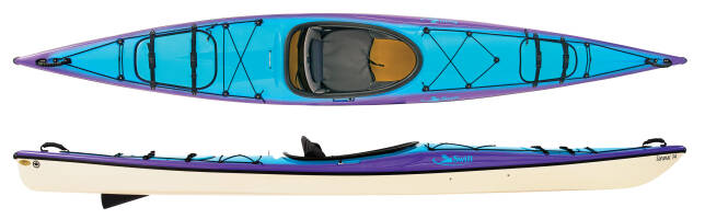 Swift Saranac 14 LC Kevlar Fusion Indigo over Champagne