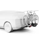 Epos bike carrier is a towball mounting bike rack from Thule with room for 2 bikes,