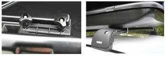 Thule Ocean 600 U-Bolt system to secure to roof bars
