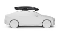 Side profile of the Thule Vector Alpine Roofbox