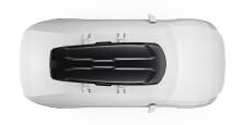 Thule Vector Alpine Roofbox, footprint onto car roof
