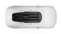 Footprint of the premium Thule Vector L Roofbox
