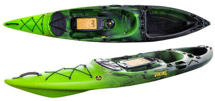 Viking Profish 400 lightweight and stable fishing kayak