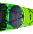 Viking Profish 400 front Hatch, comfortably large enough to accomodate a trolley