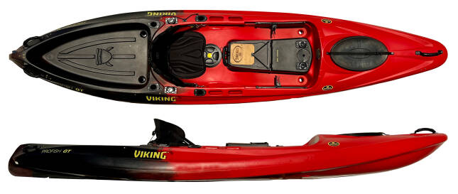 Viking Profish GT, feature rich 11ft fishing kayak