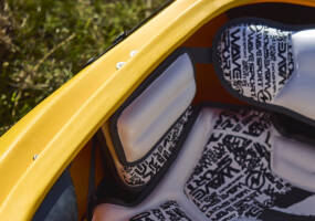 Wave Sport WhiteOut FlipOver Hip Pad Kit in Mesh Bag