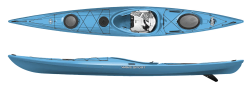 Wave Sport Hydra 145 Touring Kayak for longer trips, made in the UK