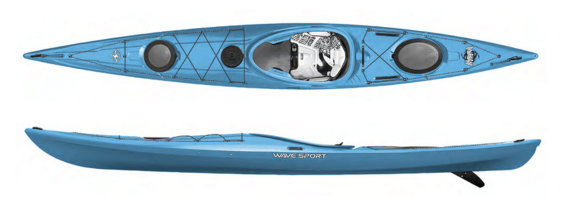 Wavesport Hydra 145 in TriFuse, triple layer plastic