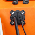 XL Kit showing cables running into a hull